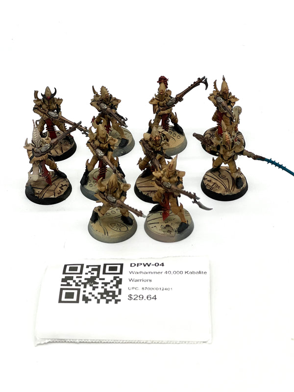 Warhammer 40,000 Kabalite Warriors DPW-04