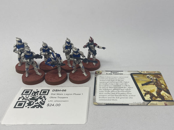 Star Wars: Legion Phase 1 Clone Troopers DSH-06