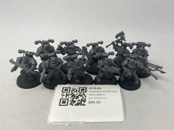 Warhammer 40,000 Chaos Space Marines DTZ-03