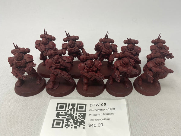 Warhammer 40,000 Primaris Infiltrators DTW-05