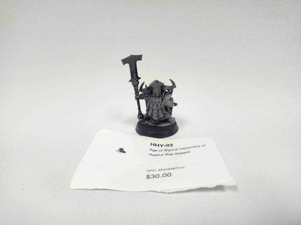 Age of Sigmat Helsmiths of Hashut War Despot HHY-03