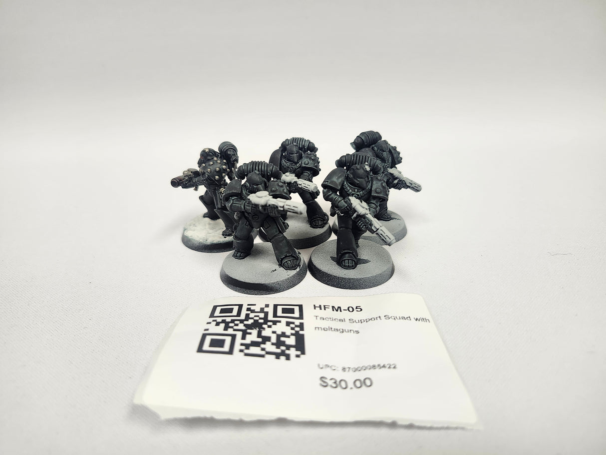 Tactical Support Squad with meltaguns HFM-05