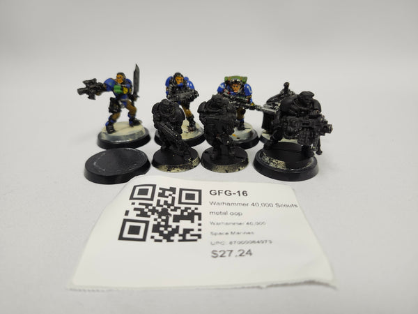 Warhammer 40,000 Scouts metal oop GFG-16