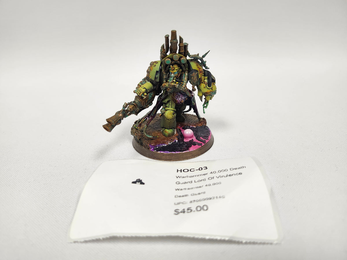 Warhammer 40,000 Death Guard Lord Of Virulence HOC-03