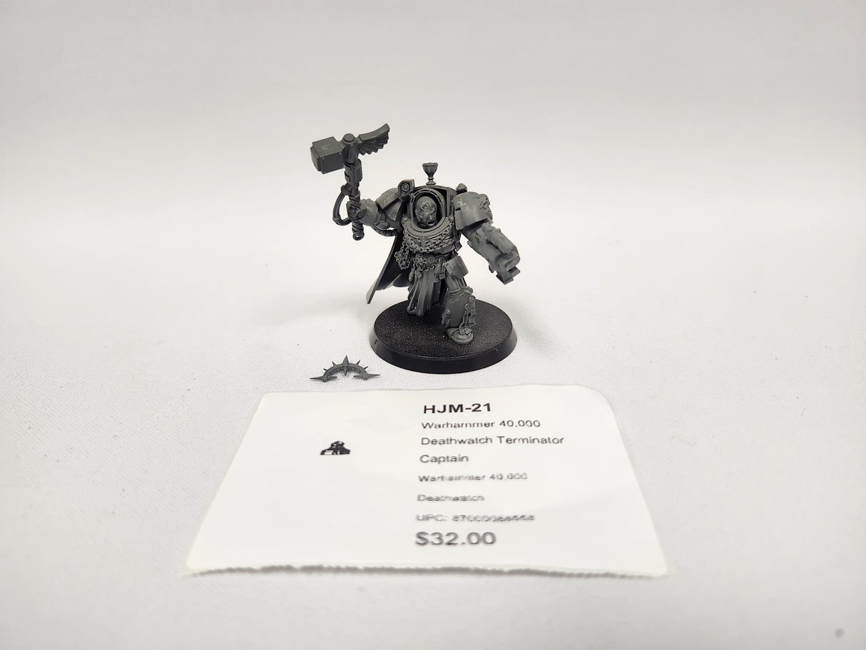 Warhammer 40,000 Deathwatch Terminator Captain HJM-21