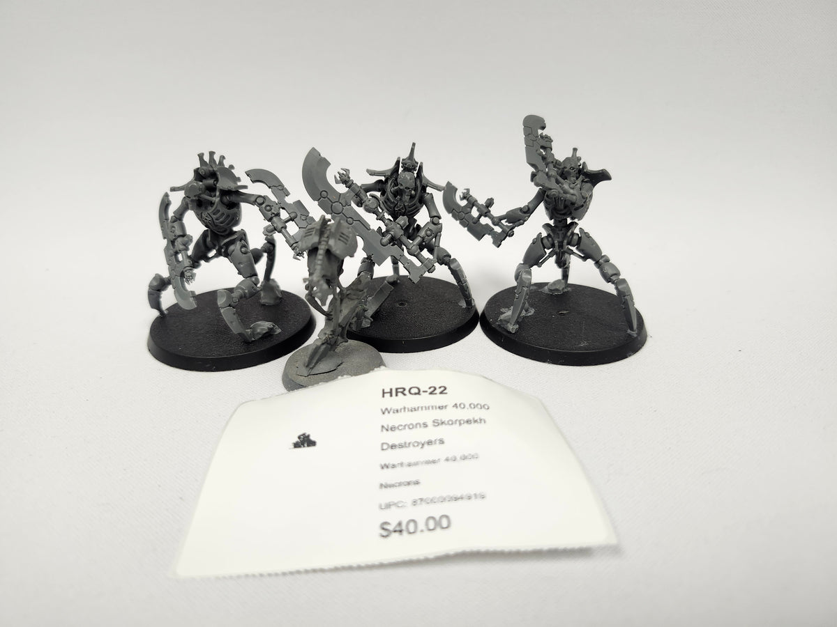 Warhammer 40,000 Necrons Skorpekh Destroyers HRQ-22