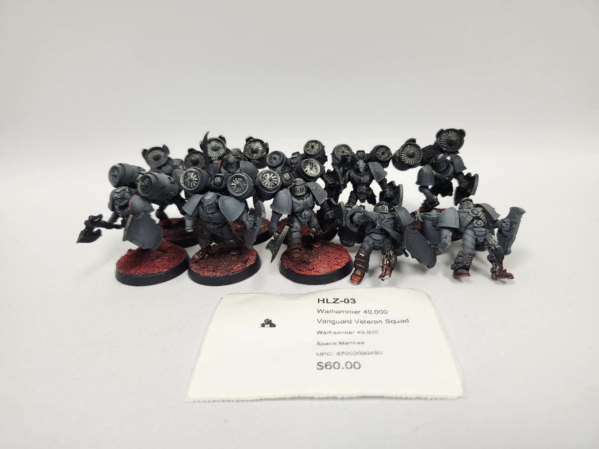 Warhammer 40,000 Vanguard Veteran Squad HLZ-03