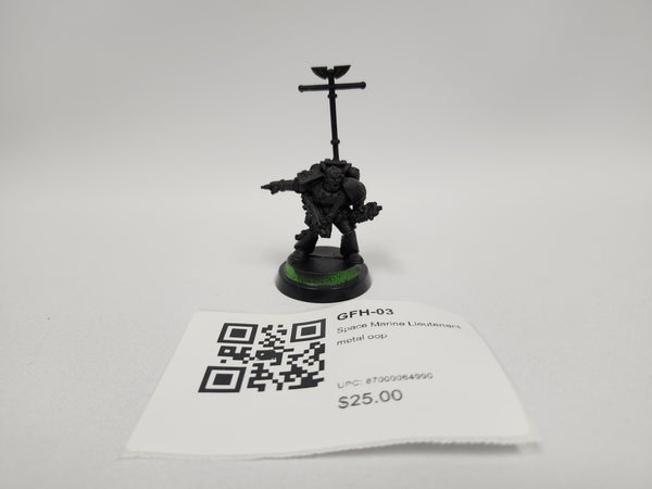 Space Marine Lieutenant metal oop GFH-03