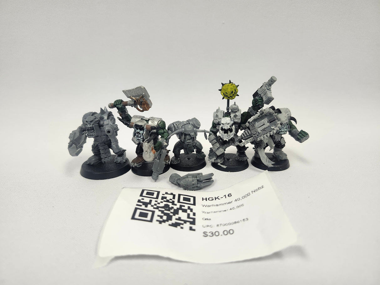 Warhammer 40,000 Nobz HGK-16