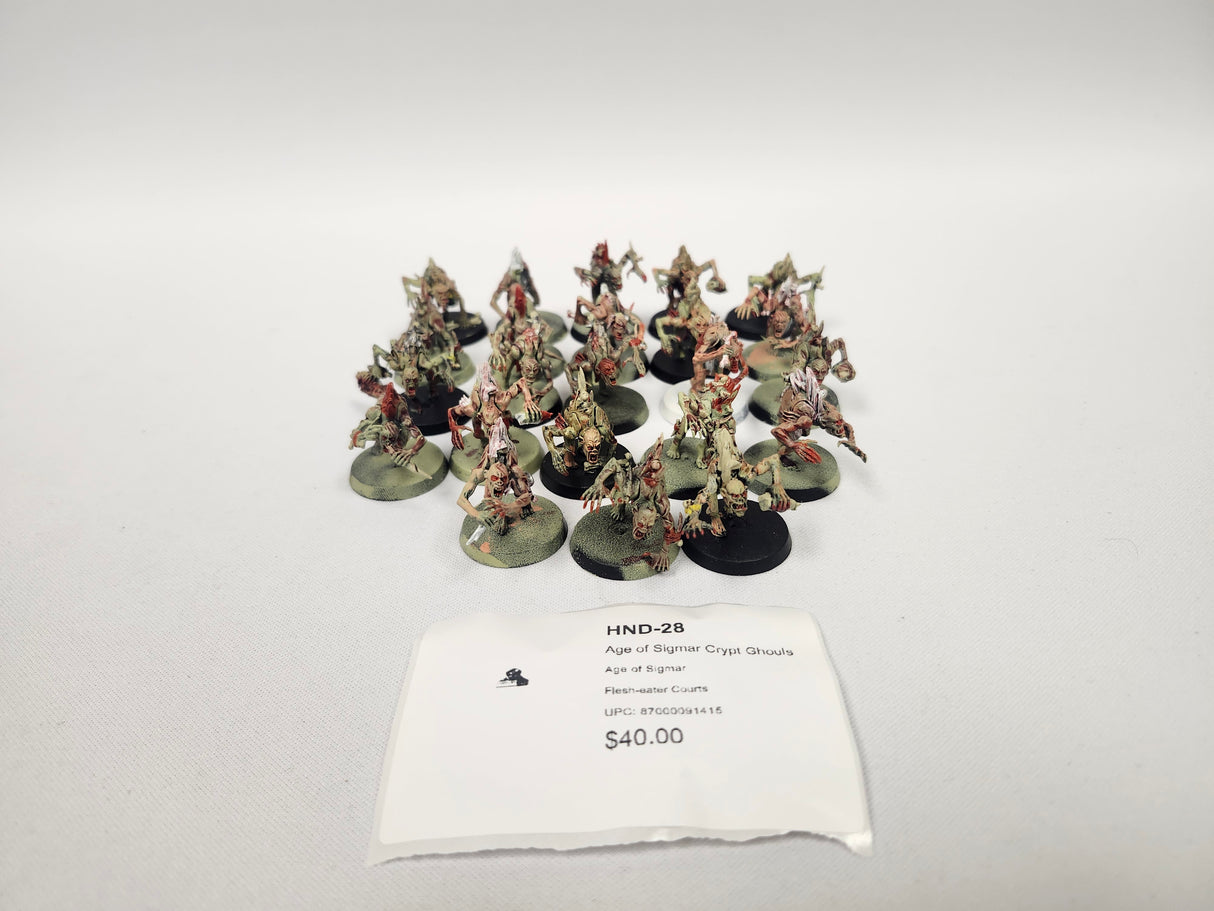 Age of Sigmar Crypt Ghouls HND-28