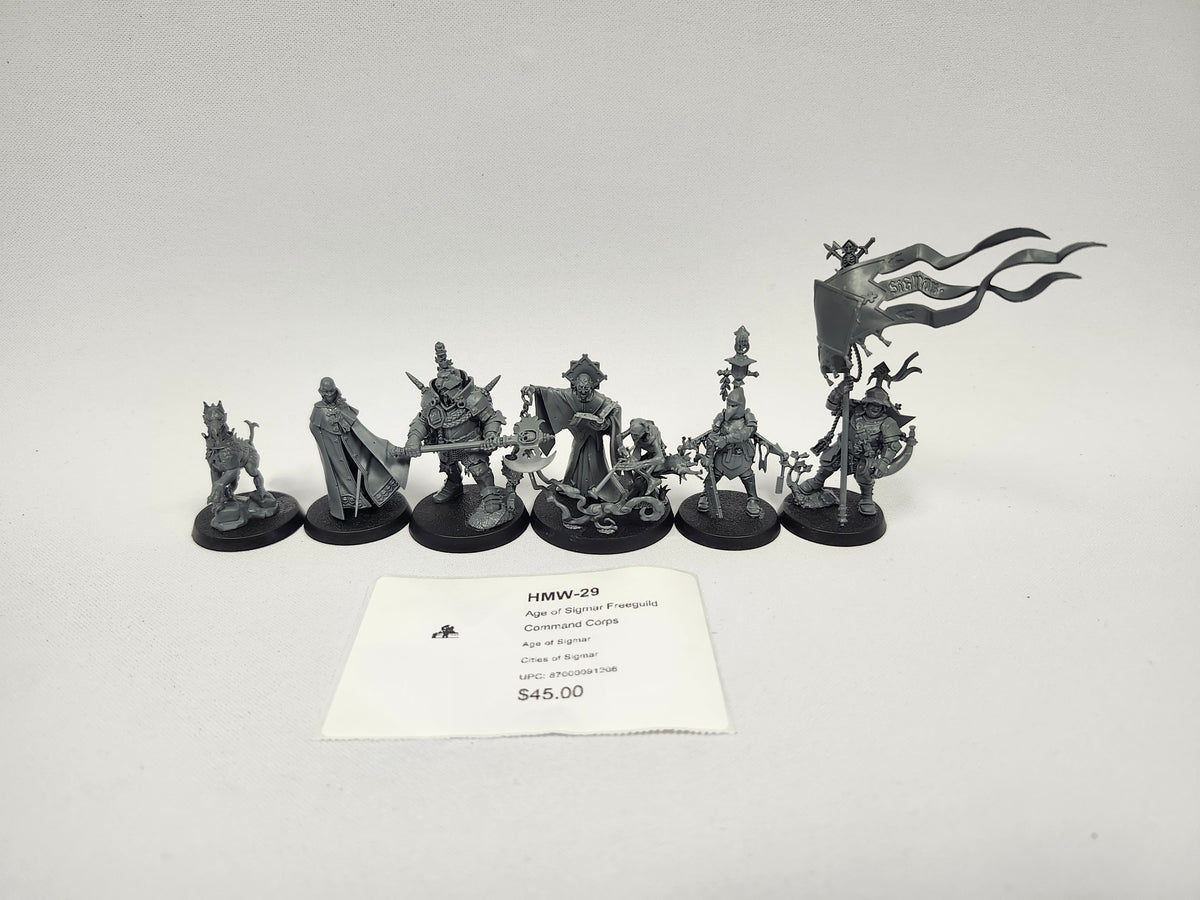 Age of Sigmar Freeguild Command Corps HMW-29