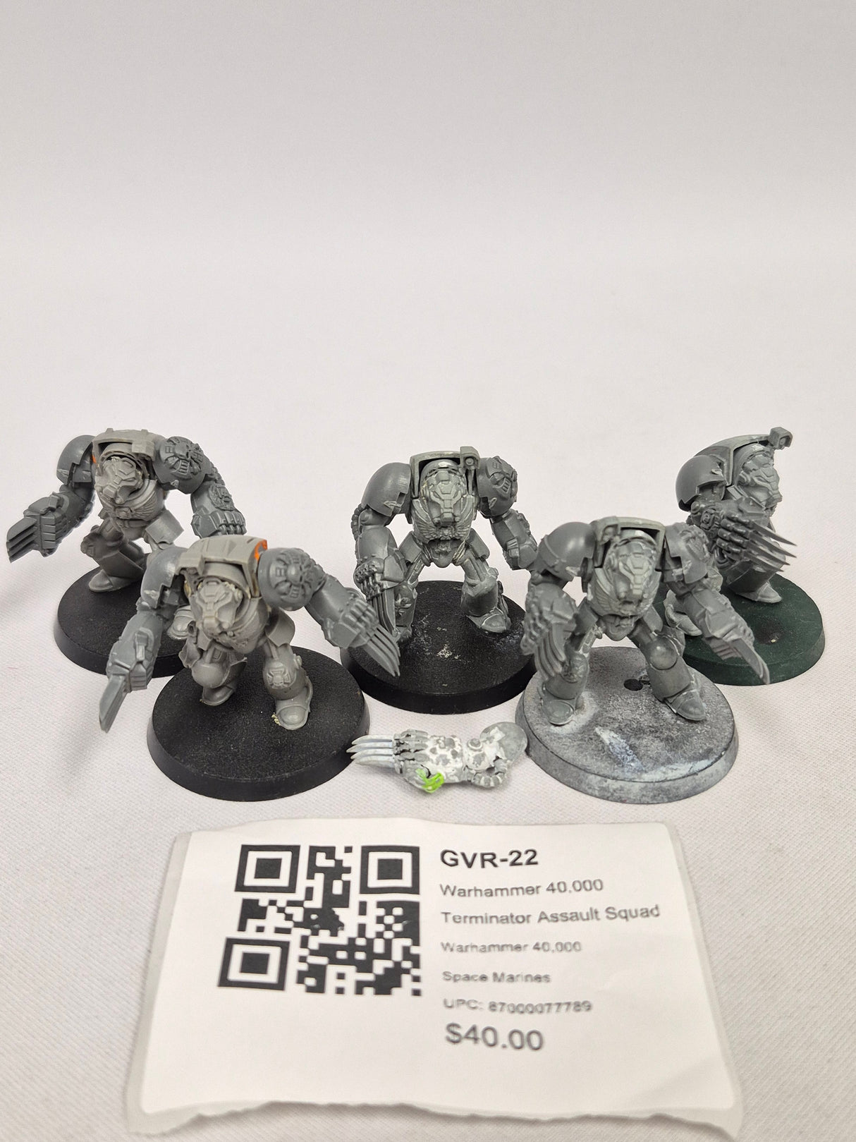 Warhammer 40,000 Terminator Assault Squad GVR-22