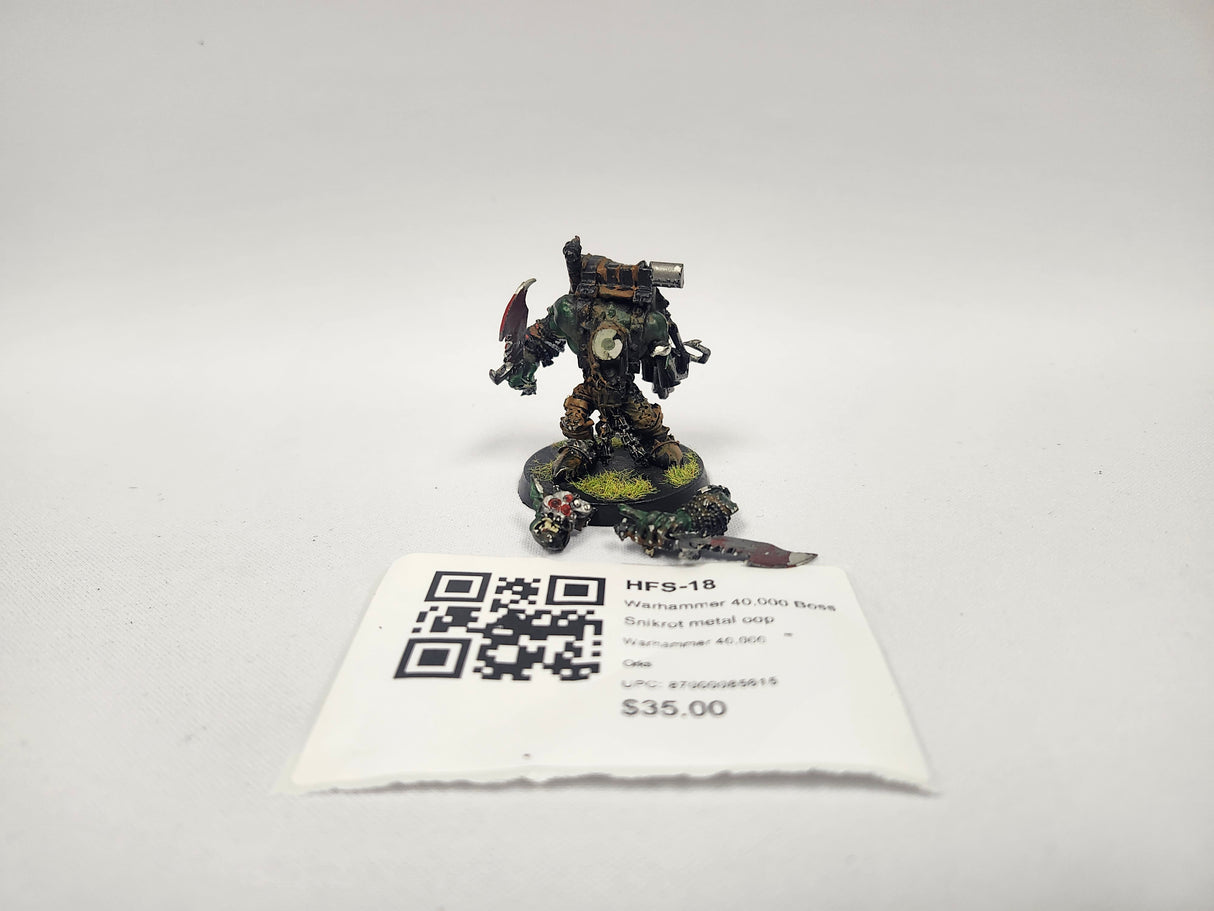 Warhammer 40,000 Boss Snikrot metal oop HFS-18
