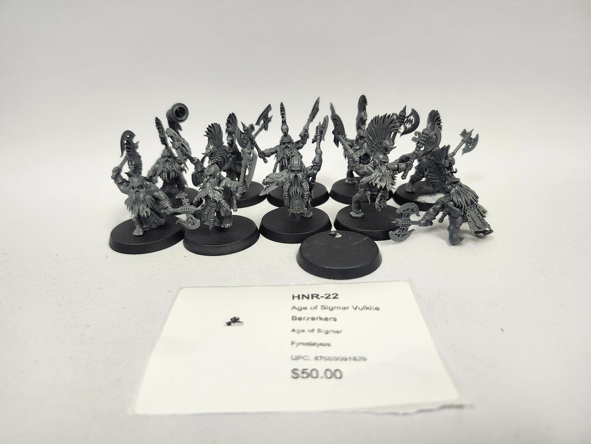 Age of Sigmar Vulkite Berzerkers HNR-22