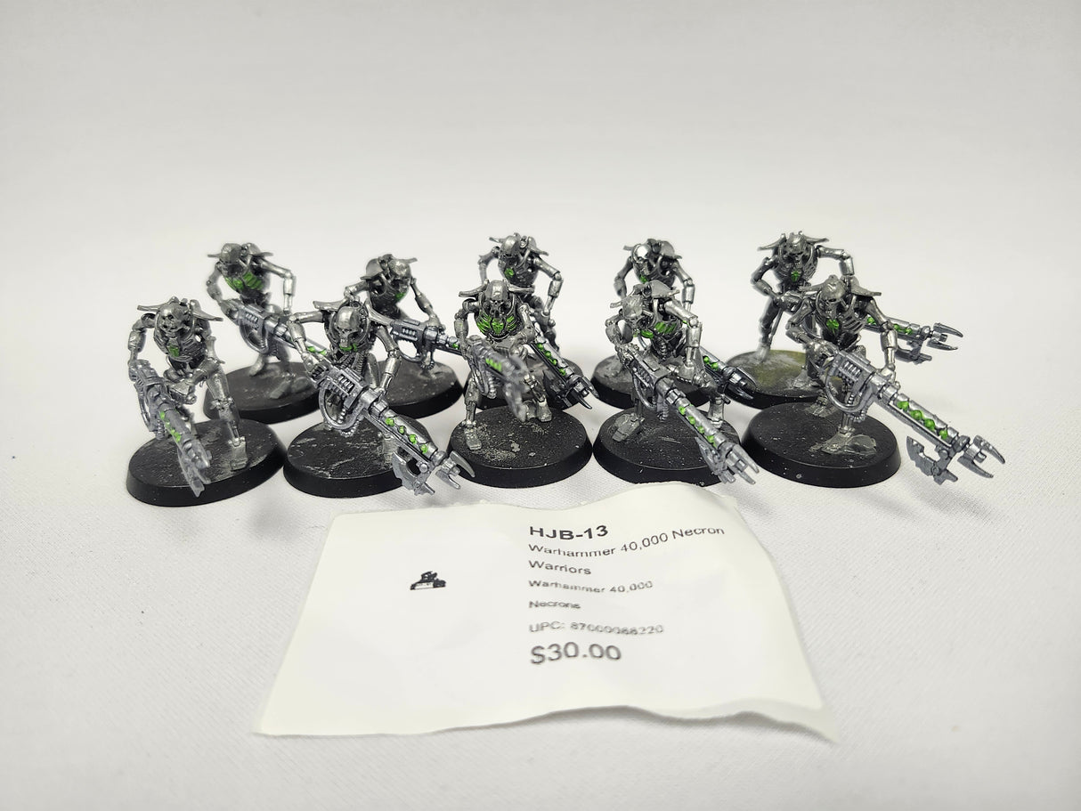 Warhammer 40,000 Necron Warriors HJB-13