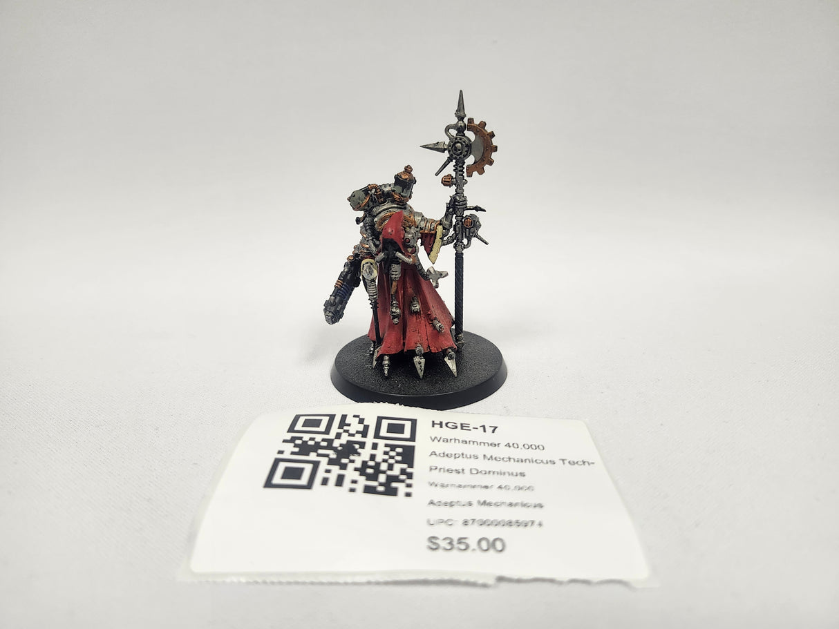 Warhammer 40,000 Adeptus Mechanicus Tech-Priest Dominus HGE-17