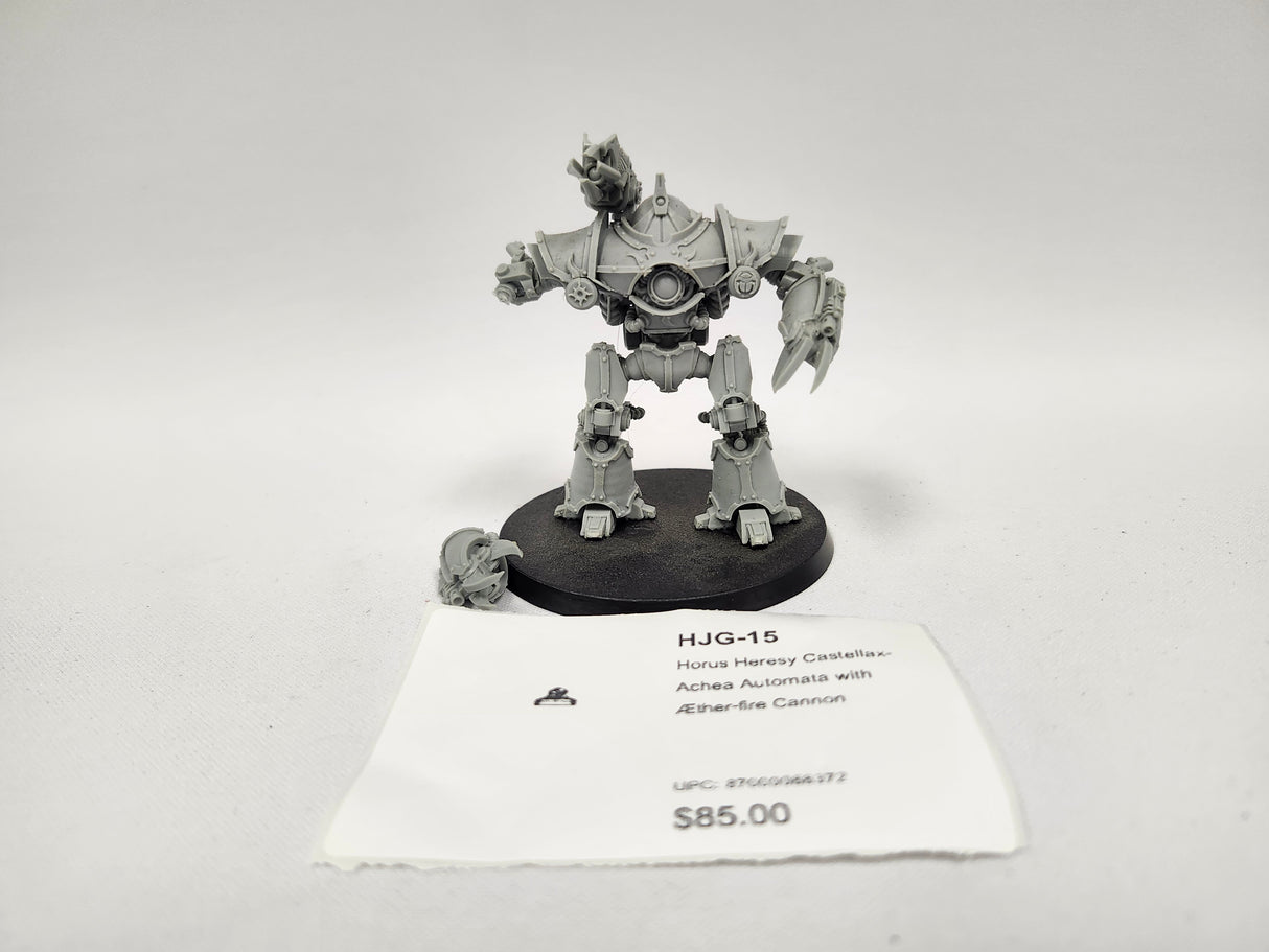 Horus Heresy Castellax-Achea Automata with Æther-fire Cannon HJG-15