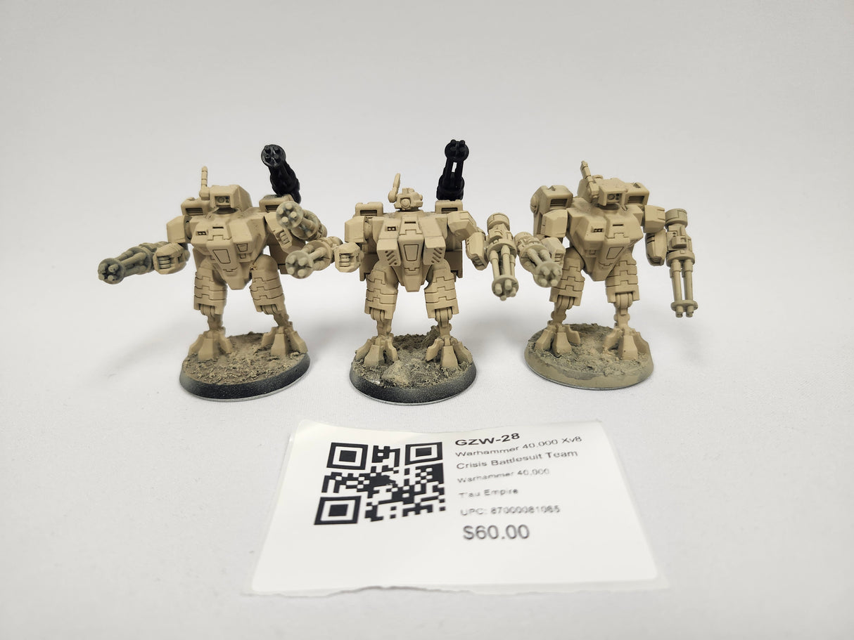 Warhammer 40,000 Xv8 Crisis Battlesuit Team GZW-28