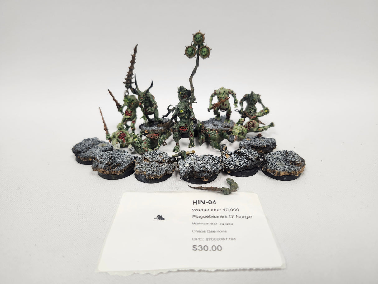 Warhammer 40,000 Plaguebearers Of Nurgle HIN-04