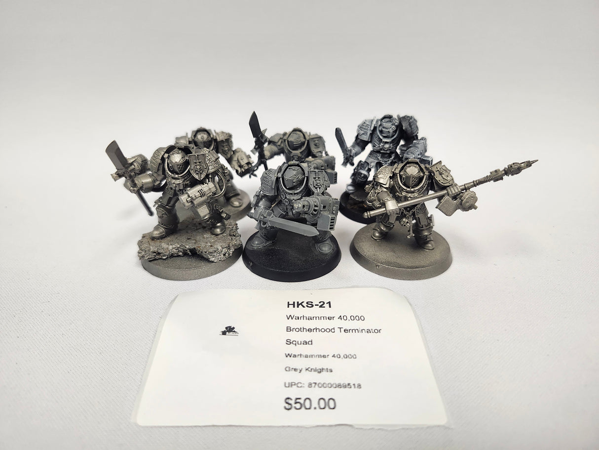 Warhammer 40,000 Brotherhood Terminator Squad HKS-21