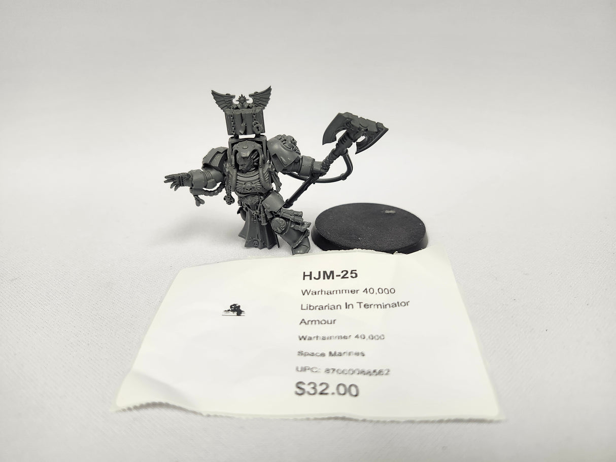 Warhammer 40,000 Librarian In Terminator Armour HJM-25