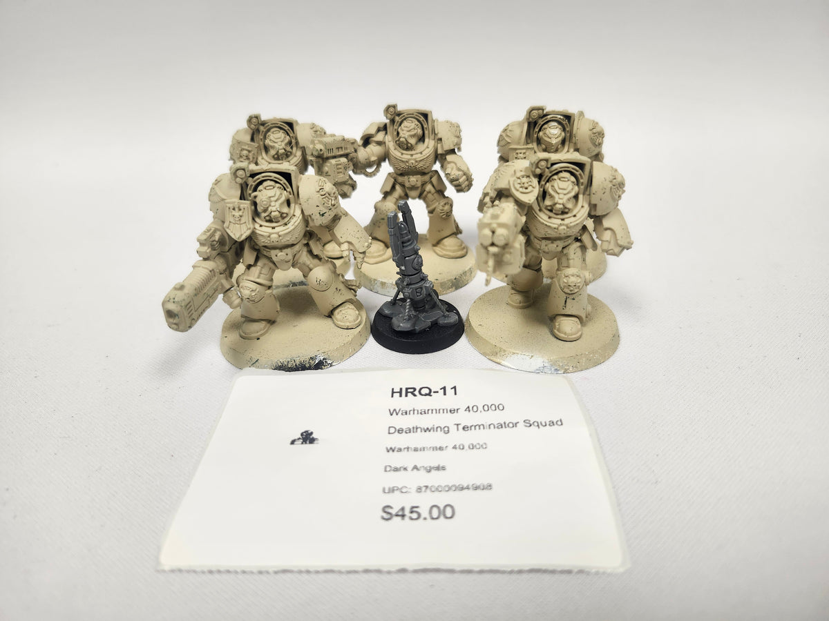 Warhammer 40,000 Deathwing Terminator Squad HRQ-11