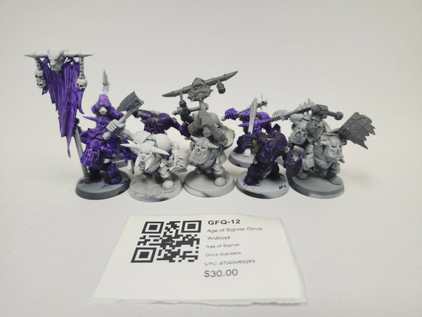 Age of Sigmar Orruk 'Ardboyz GFQ-12