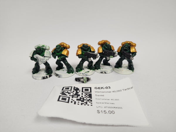 Warhammer 40,000 Tactical Squad GEK-03
