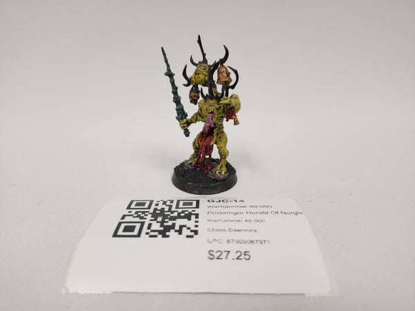 Warhammer 40,000 Poxbringer Herald Of Nurgle GJC-14