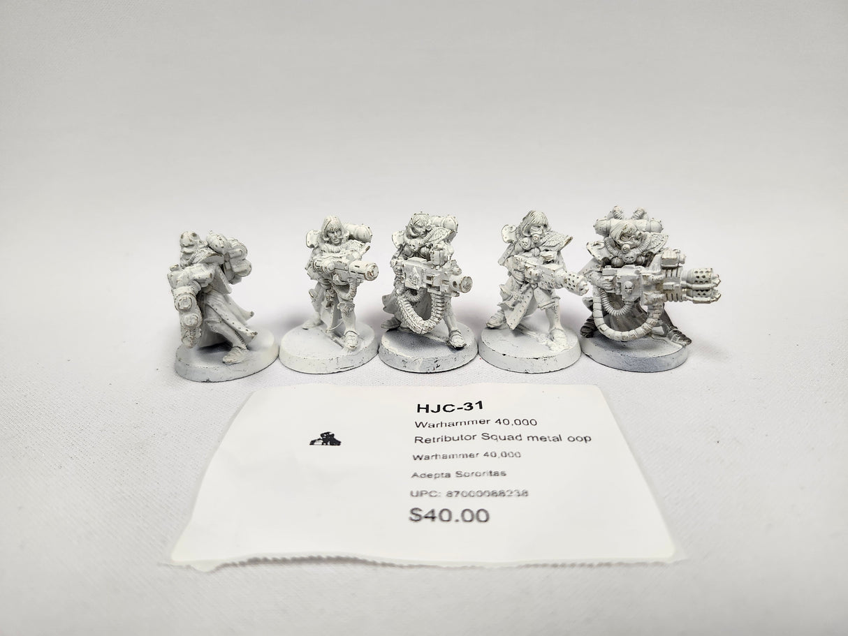 Warhammer 40,000 Retributor Squad metal oop HJC-31