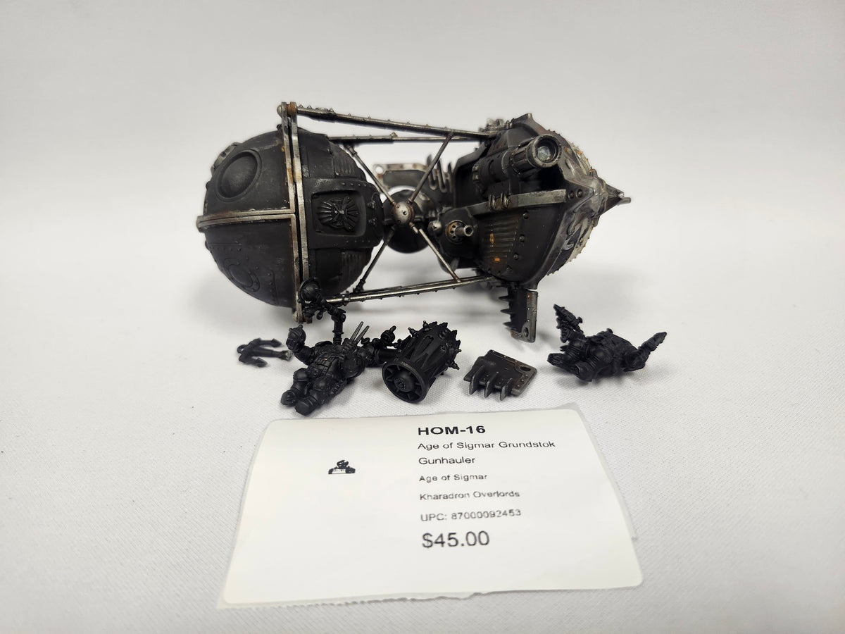 Age of Sigmar Grundstok Gunhauler HOM-16