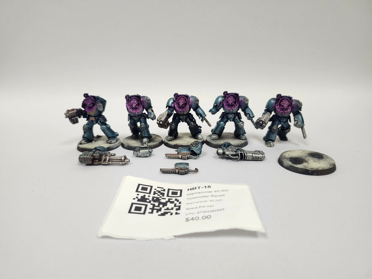 Warhammer 40,000 Terminator Squad HBT-18