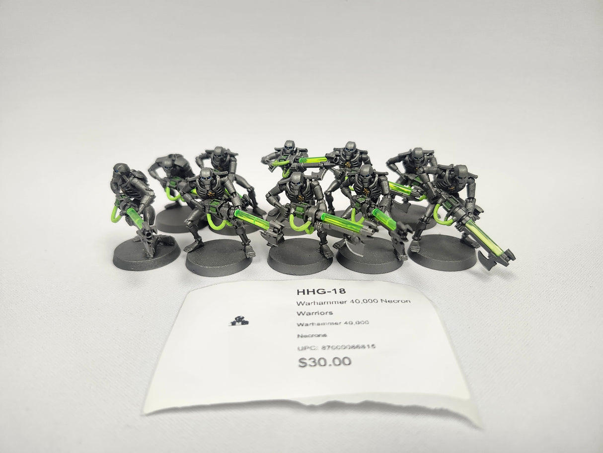 Warhammer 40,000 Necron Warriors HHG-18