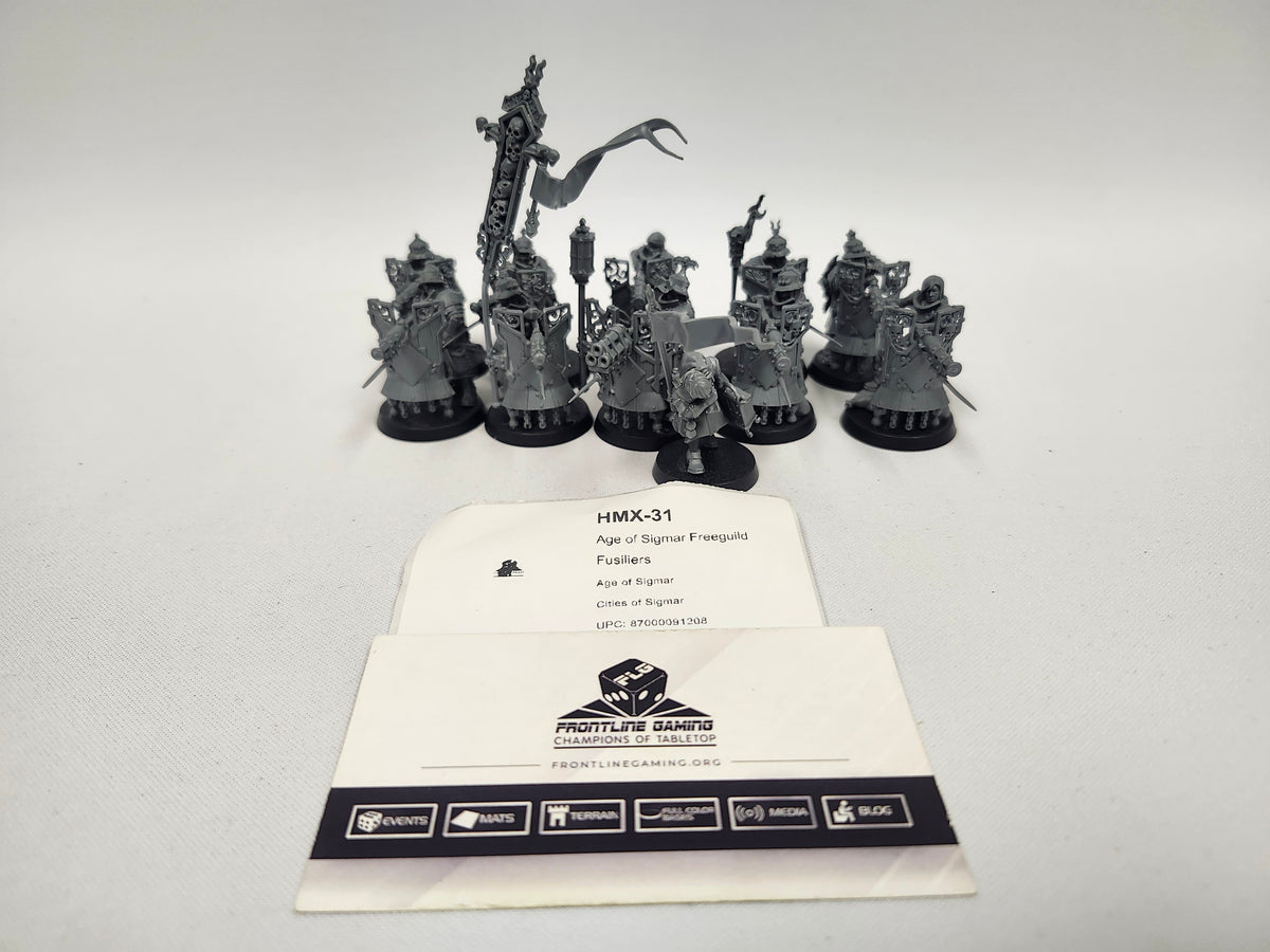 Age of Sigmar Freeguild Fusiliers HMX-31