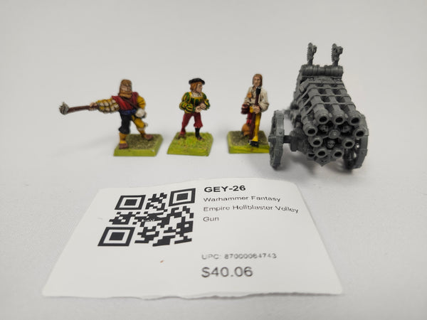 Warhammer Fantasy Empire Hellblaster Volley Gun GEY-26