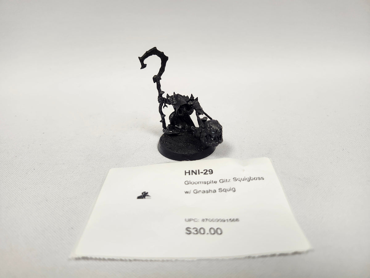 Gloomspite Gitz Squigboss w/ Gnasha Squig HNI-29