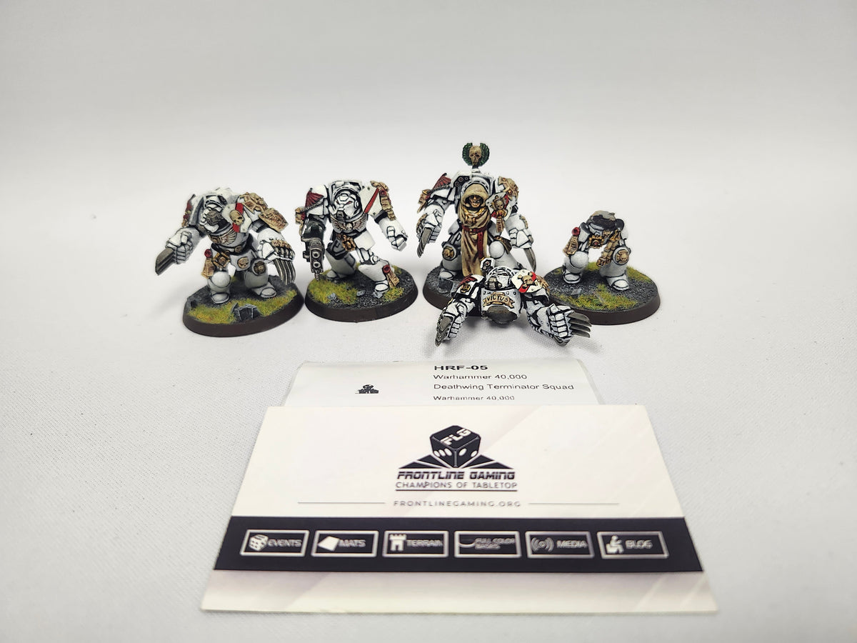 Warhammer 40,000 Deathwing Terminator Squad HRF-05
