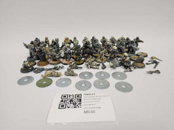 Warhammer 40,000 Cadian Shock Troops oop GMS-21