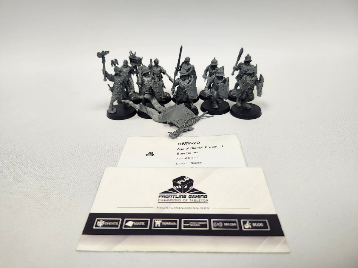 Age of Sigmar Freeguild Steelhelms HMY-22