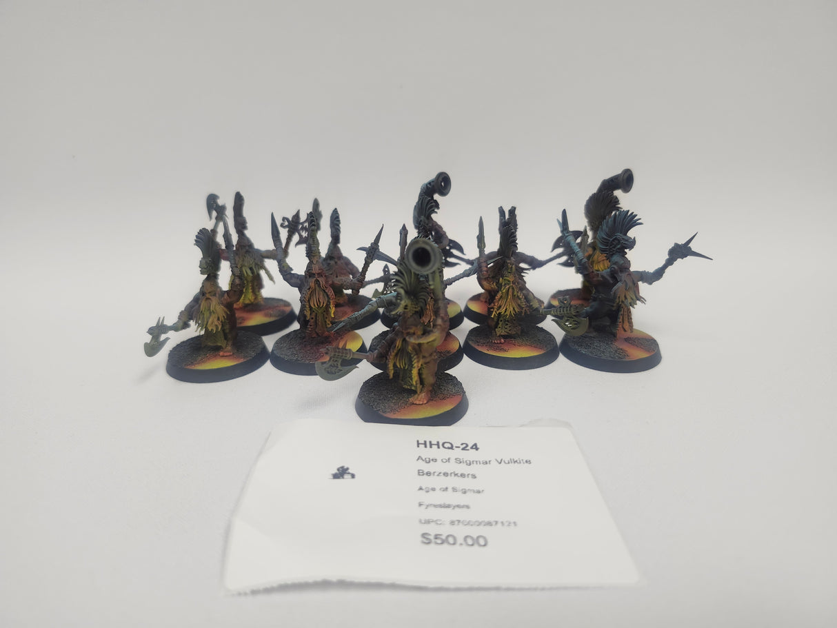 Age of Sigmar Vulkite Berzerkers HHQ-24