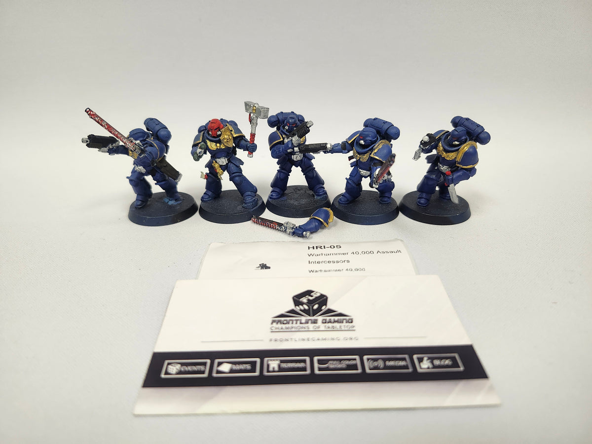 Warhammer 40,000 Assault Intercessors HRI-05