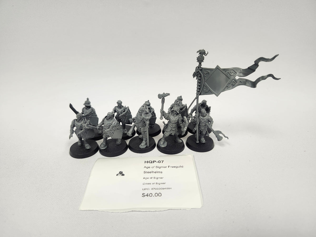 Age of Sigmar Freeguild Steelhelms HQP-07