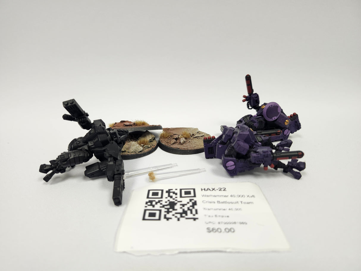 Warhammer 40,000 Xv8 Crisis Battlesuit Team HAX-22