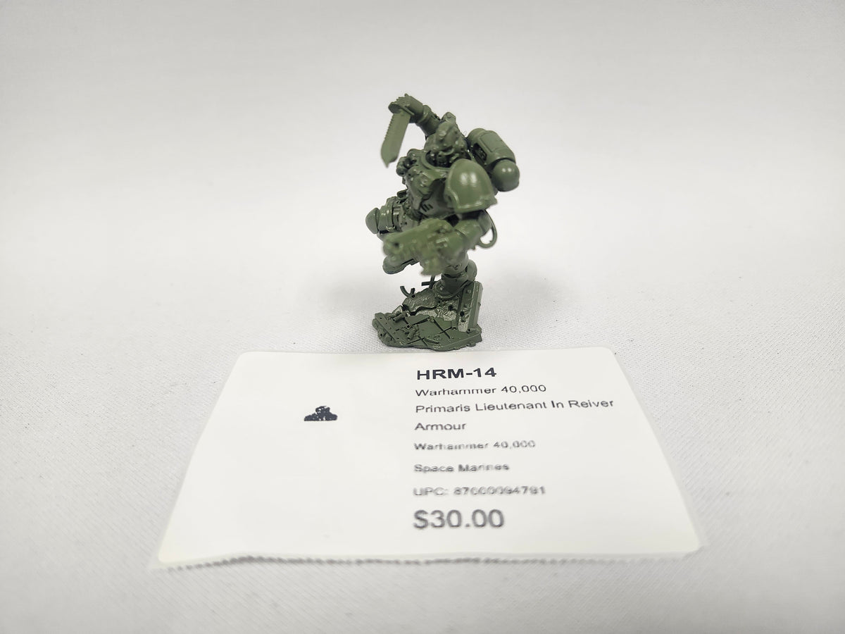 Warhammer 40,000 Primaris Lieutenant In Reiver Armour HRM-14