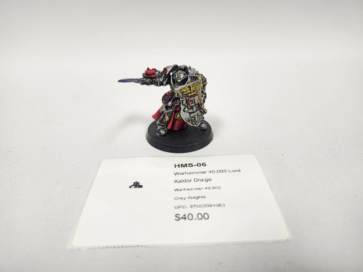 Warhammer 40,000 Lord Kaldor Draigo HMS-06