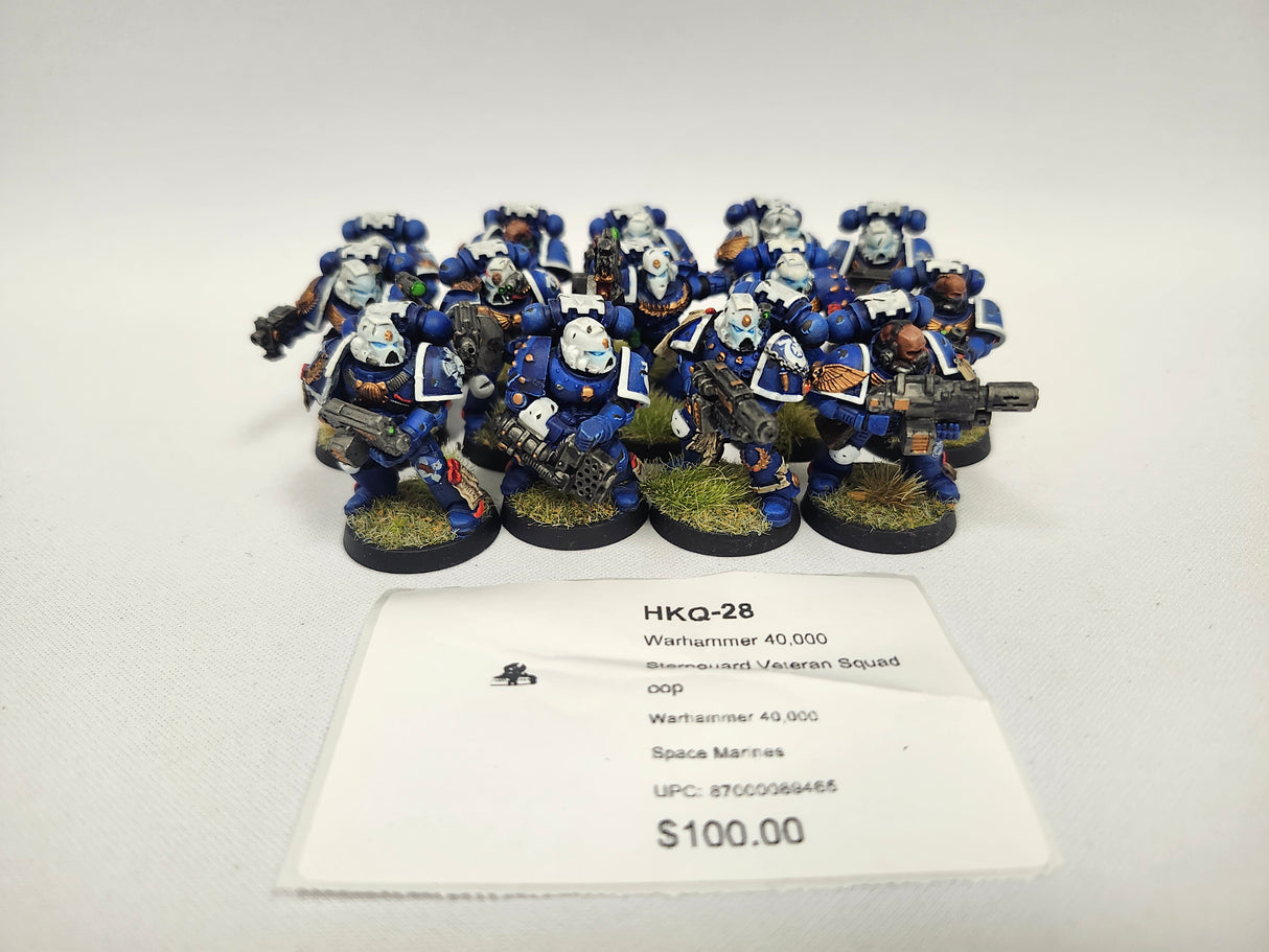 Warhammer 40,000 Sternguard Veteran Squad oop HKQ-28