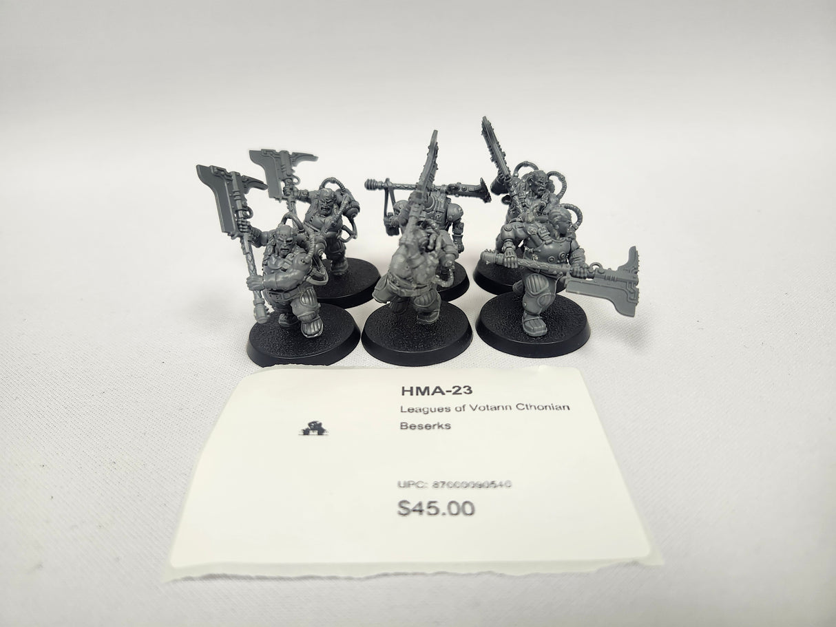 Leagues of Votann Cthonian Beserks HMA-23