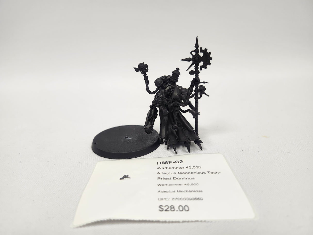 Warhammer 40,000 Adeptus Mechanicus Tech-Priest Dominus HMF-02
