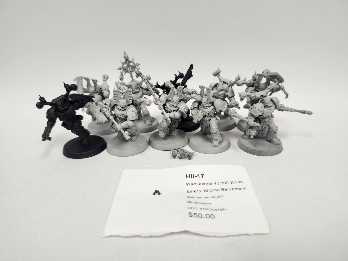 Warhammer 40,000 World Eaters: Khorne Berzerkers HII-17