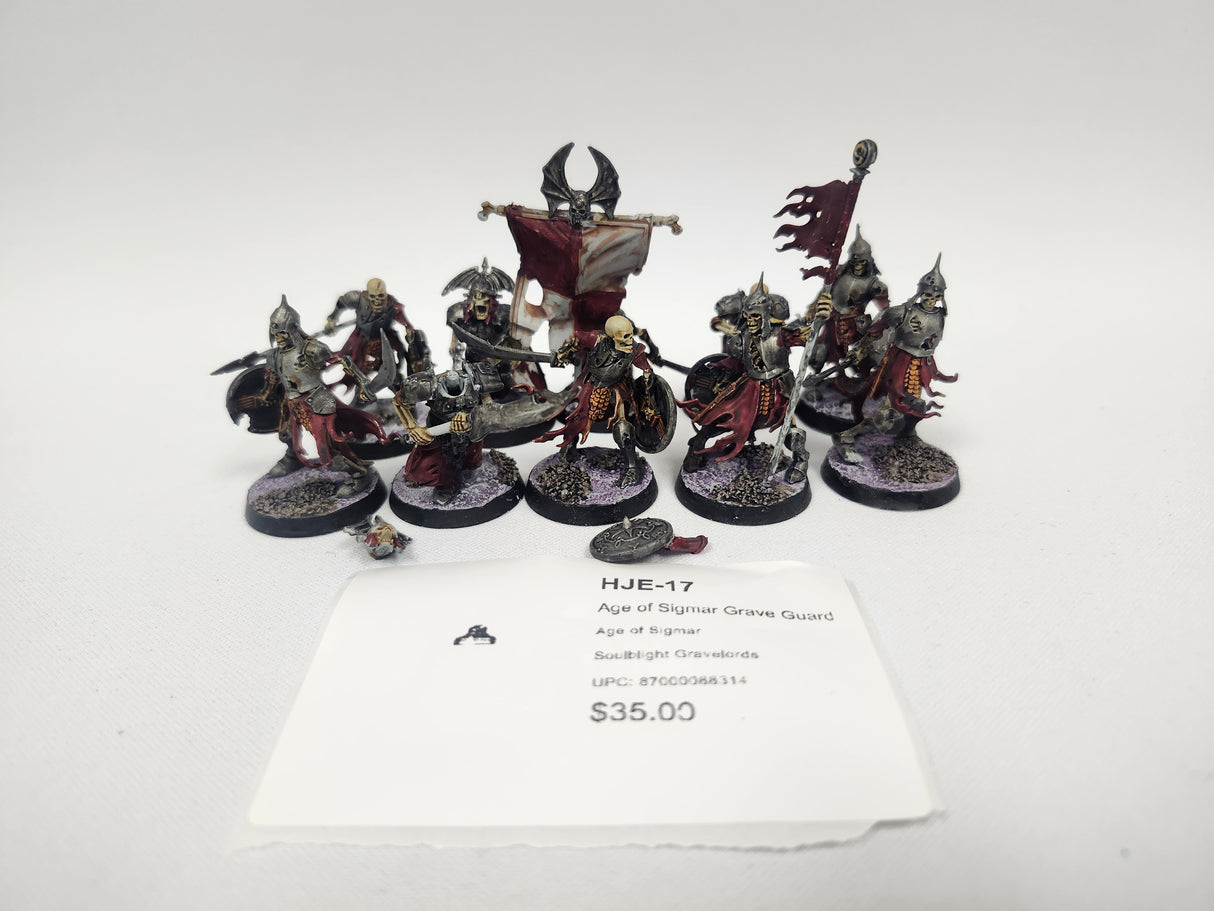 Age of Sigmar Grave Guard HJE-17